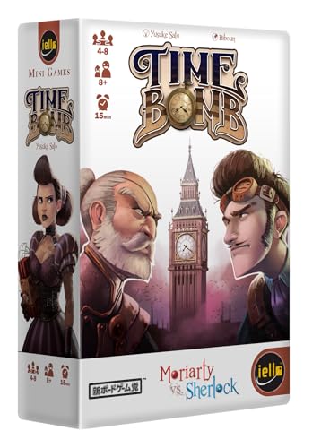 IELLO Timebomb – Version Française – Jeu de Bluff et de déduction à rôles cachés, Tension et révélation Progressive | 4–8 Joueurs | 15 Min | Dès...