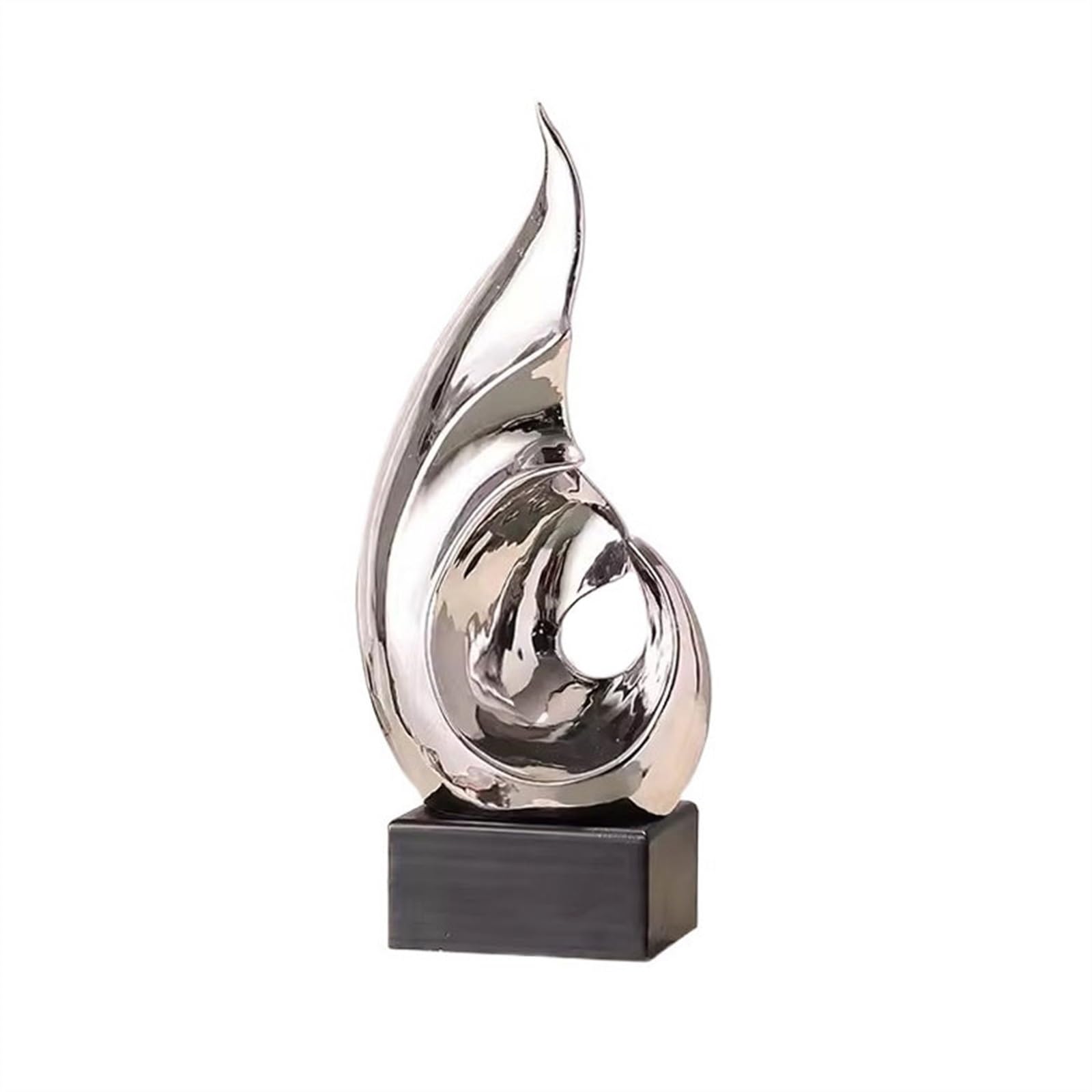 Rzeźby Ozdoby ceramiczne Nowoczesne luksusowe dekoracje domu Dekoracje(Silver)