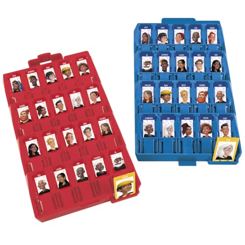 Hasbro Gaming Guess Who? Grab and Go Game, Travel Games for Kids, Portable 2 Player Game, Ages 6+ - image 3