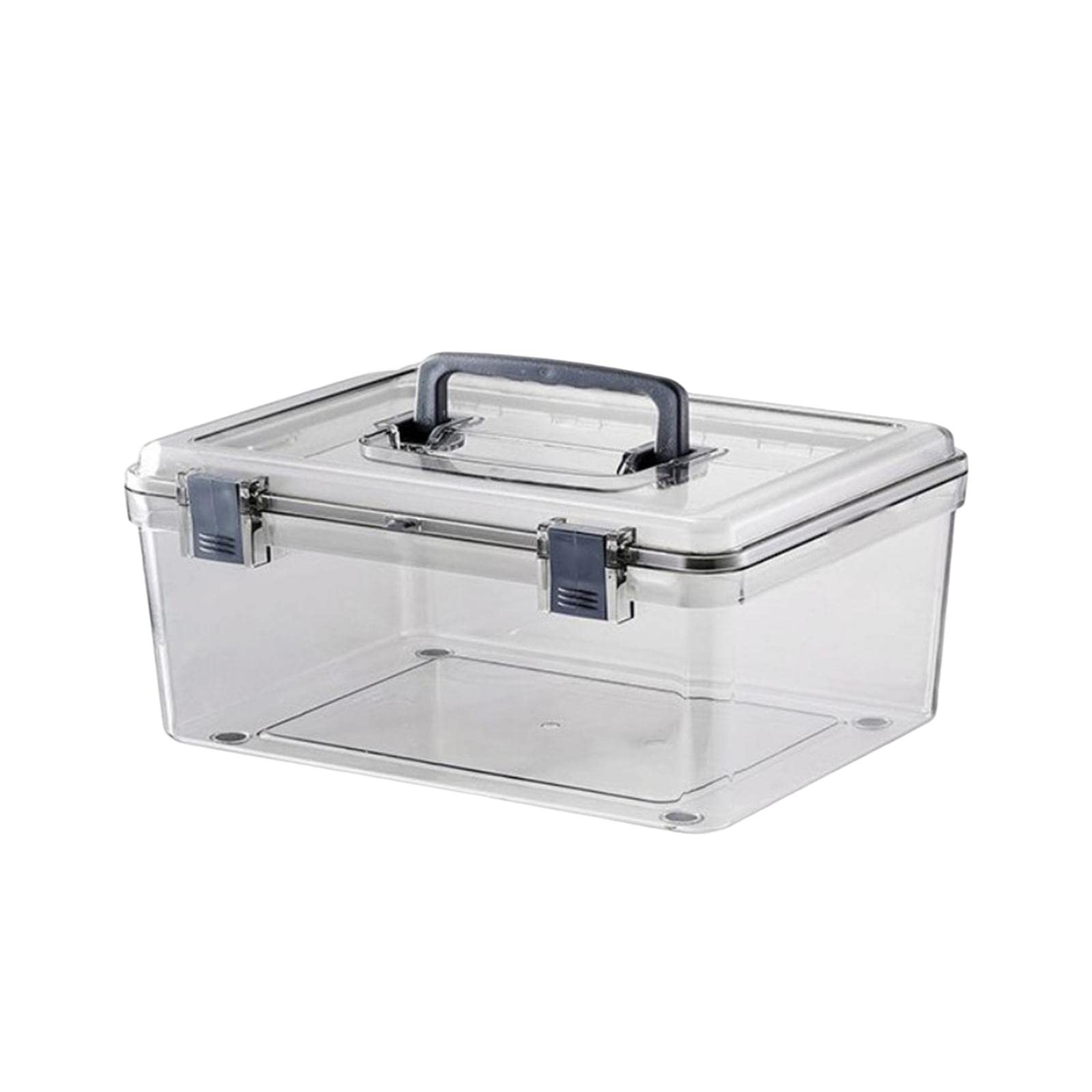Caja de cámara portátil, caja seca impermeable, con asa, funda para cámara (M)