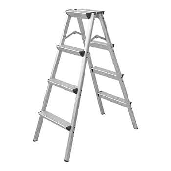 1台4役 4Way 多機能脚立 Amazon.co.jp: イーサプライ 脚立 折りたたみ 4段 ステップ