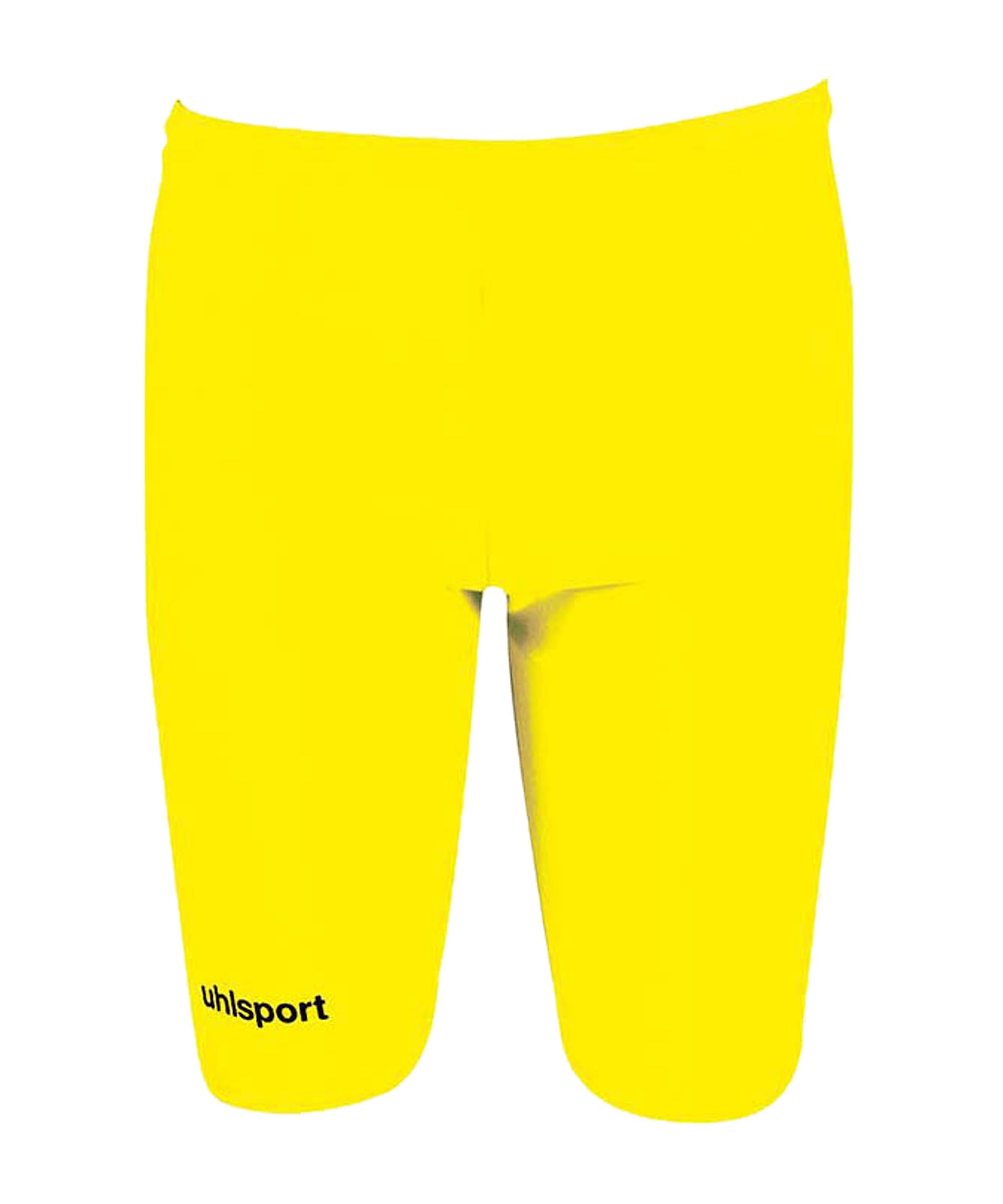Uhlsport Men Distinction Colours Tights Tight - Yellow, Large
