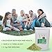 K-Herb Korean Mugwort Powder – 100% Pure Dried Mugwort from Korea, Natural Ingredient for Herbal Tea, Culinary Use, Plant-Based Powder 쑥가루 (10.6 oz (300g), Mugwort)