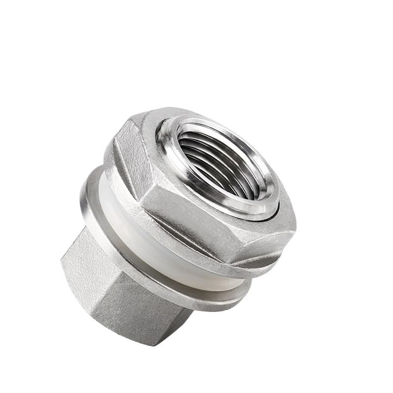 MeGLobHeavy Duty Weldless Bulkhead 1/2" Fitting For Beer Wine Home Brewing Kettle Bulkhead Haredware With Silicone O-Ring 304 SS