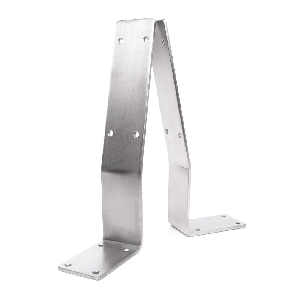 KTC Tec Soporte para respaldo de acero inoxidable (1 unidad)