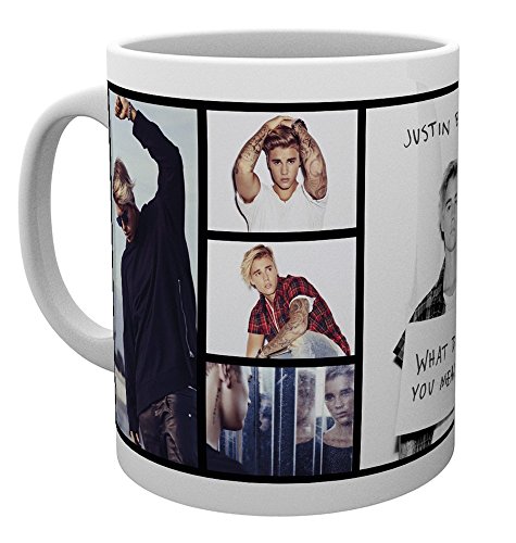 GB Eye LTD, Justin Bieber, Grid, Taza de Ceramica