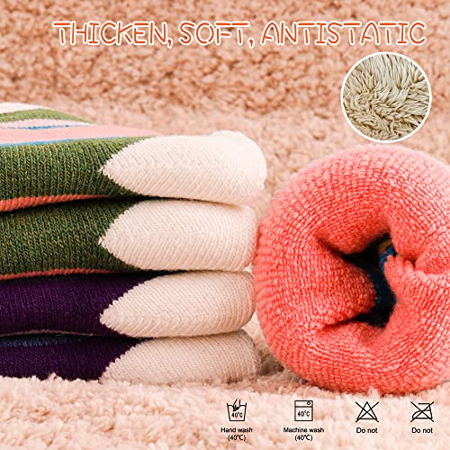 Unenow Merino Wool Ski Socks Kids 2 Pairs, Winter Warm Snowboarding Thermal Socks For Boys Girls Toddlers #TOP2