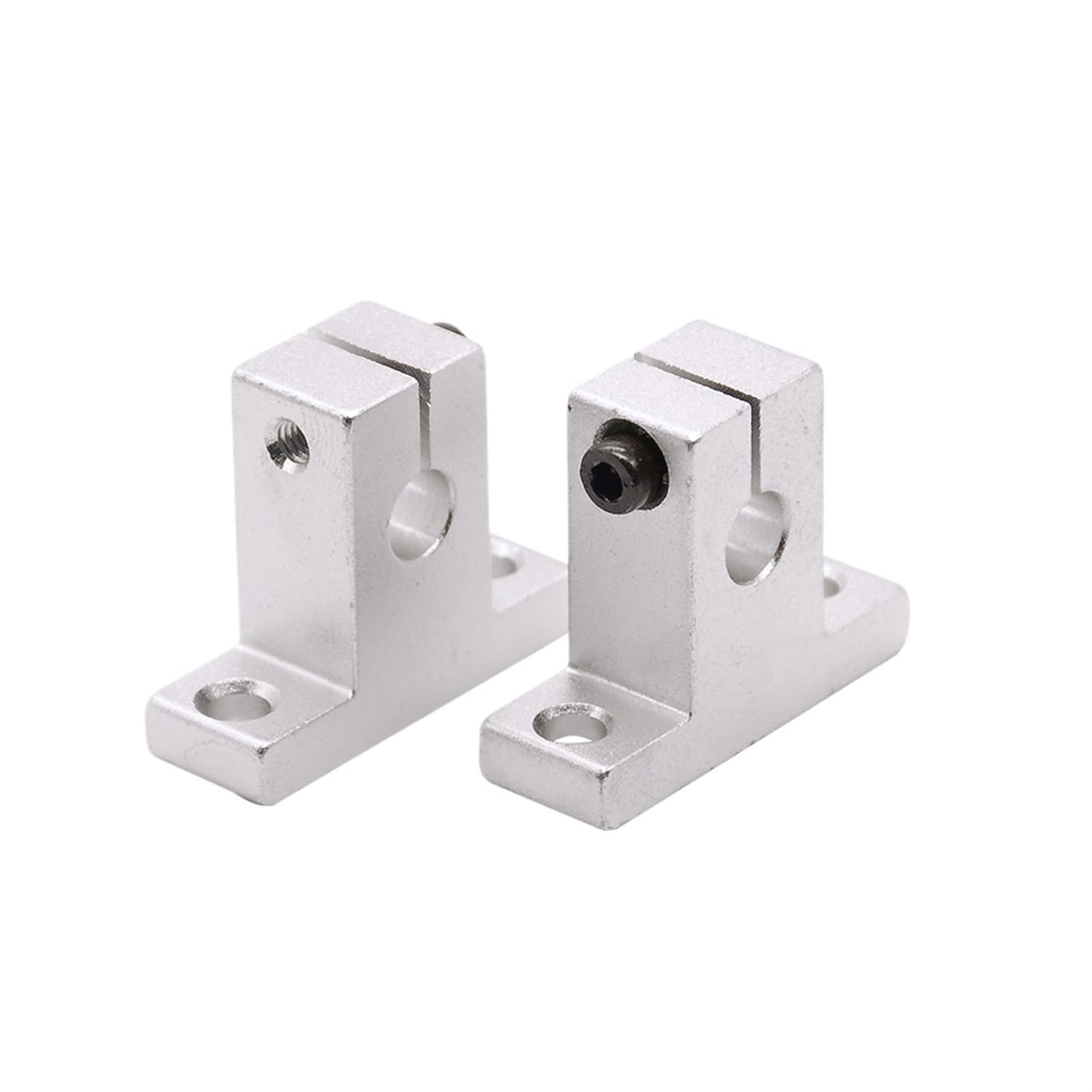 Bloc de support d'arbre de rail linéaire SK12 12mm pour pièces de guidage coulissant x4