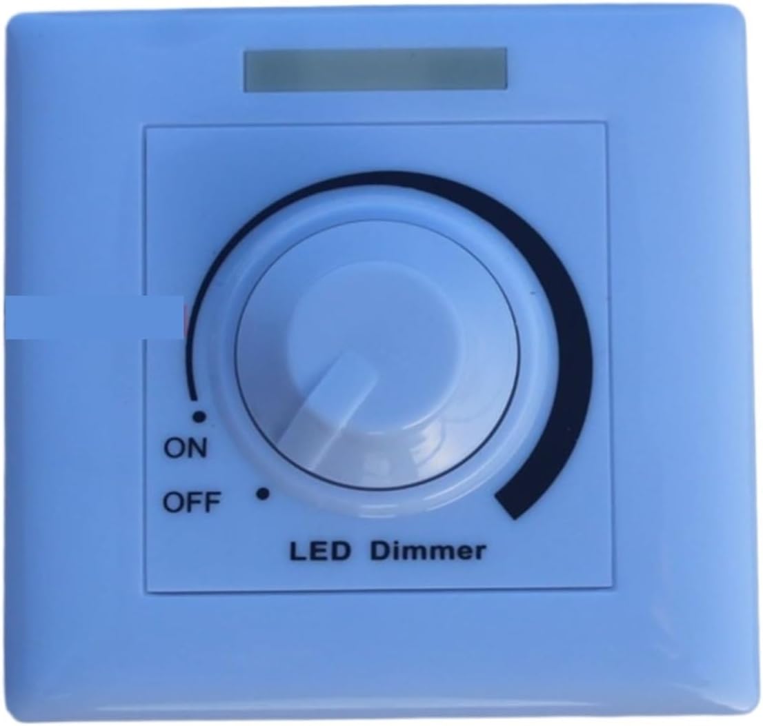 Led Low Voltage 12V24V dimmer PWM dimming Remote Control Switch 86 Panel knob controllable dimmer(86 Type Remote Control dimmer 12 24V)