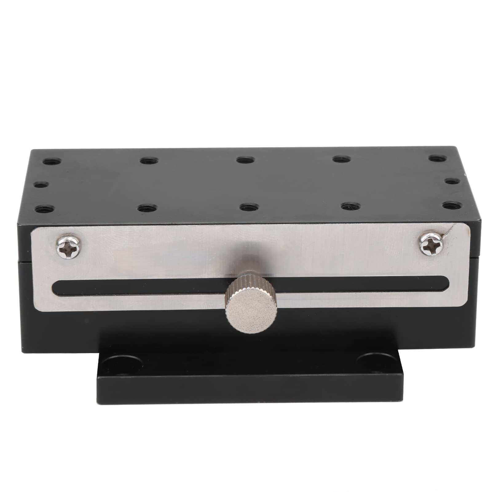 Tavolino Lineare Manuale parti mobili lineari tavola rotante asse XY Asse X Tavolino Pignone Cremagliera a Coda di Rondine in Lega di Alluminio 90 X 40 Mm Precisione Piattaforma Fine-tuning Manual