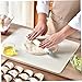 FIXOSHEE 1set Silicone Baking Mat with Rolling Pin Non-stick Pastry Mat for Easy Dough Rolling Nonslip Design Safe Silicone Material Baking Accessory for All Your Needs