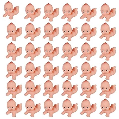 sansheng 36 PCS 1.75 "Long Kewpie Doll for Baby Shower, Baby Game Party Decoration, Baby Gift Decoration Cover