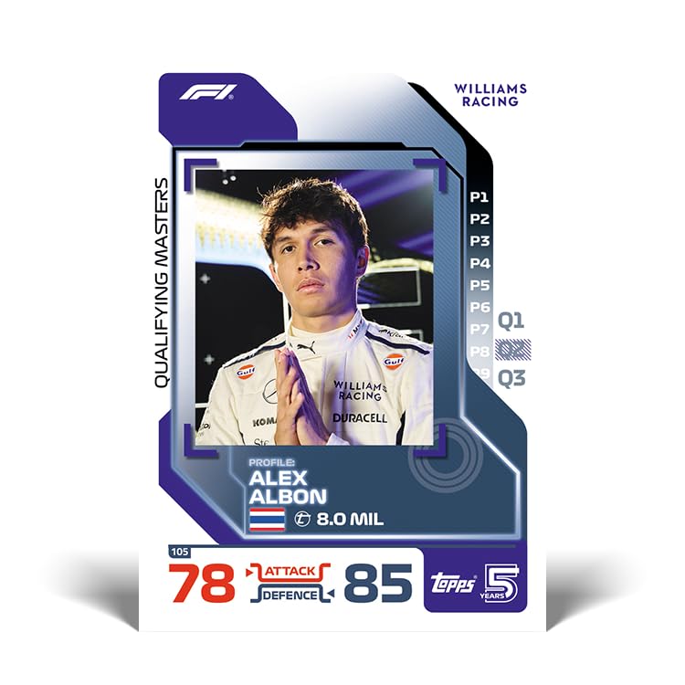 Topps Turbo Attax Formula 1 2024 - Full box - contains 24 packets of Turbo Attax (240 cards), Black, 1.6875 cubic centimeters - Image 4
