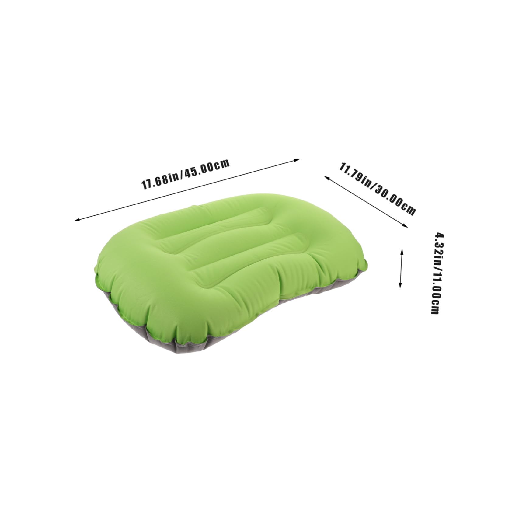 Garneck Multi-Purpose Inflatable Pillow for Camping Travel Car and Airplane Comfortable for Neck Back and Sleep