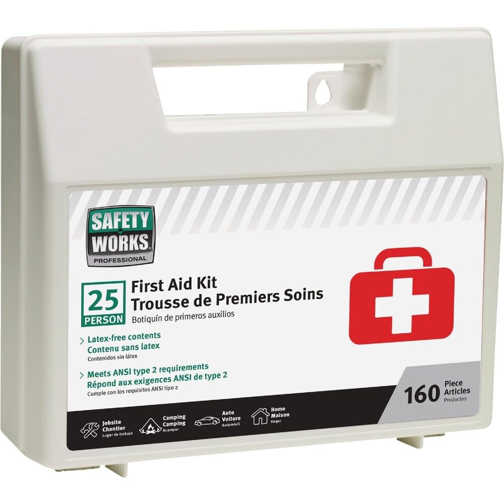 Amazon.com: PIP Pro Safety 25-Person First Aid Kit (160-Piece) - 1