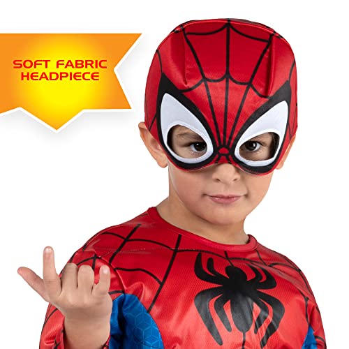 image for Jazwares Costume Play Marvel Spidey Official Toddler Deluxe Halloween 