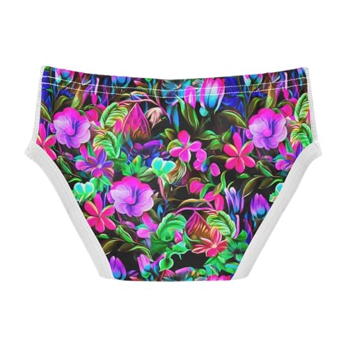 Purple Flower Toddler Boy's Underwear 2T 202c16182
