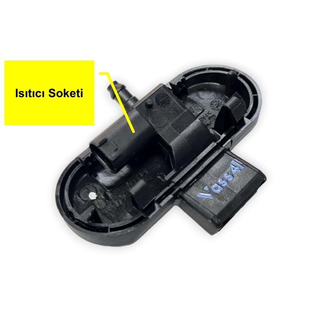 Isıtmalı Sol Ön Cam Fiskiye Memesi 8J0955987G Audi A6 ile uyumlu 2005-2008