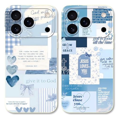 Coque antichoc iPhone 17 Pro en silicone TPU souple résistant fine et protectrice - Lot de 2