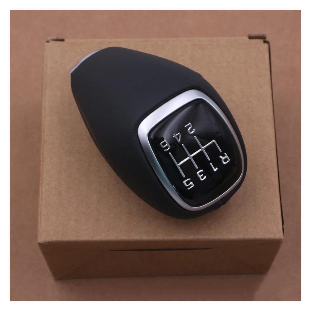 HYASDBWE 6 Speed Gear Knob Handle Gear Shift Knob for Hyundai for I20 I30 for Elantra for Solaris for Venue 2016 2017 2018 2019 43711-F2300 Gear Shifter Parts