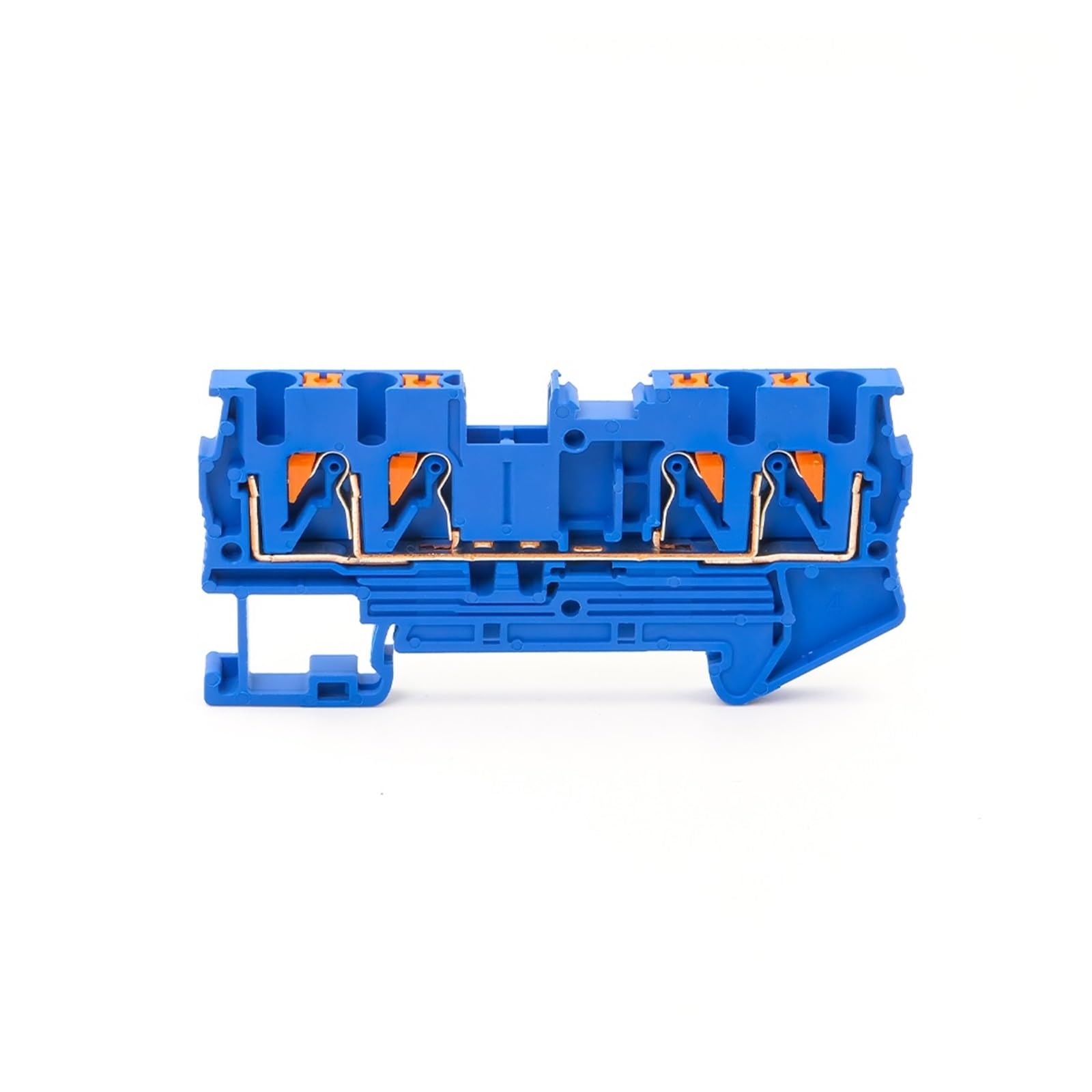 China Push In Connection Feed Through Din Rail Mount Terminal Block IEC 60947 7 1 Standard - View #3