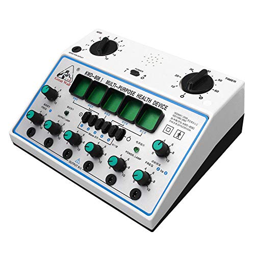 KWD808-I Electric Acupuncture Stimulator Machine Massager Health Device 6 Output Patch Care Massager 110V Pulse Electrotherapy Acupuncture Instrument 500-1000hpa