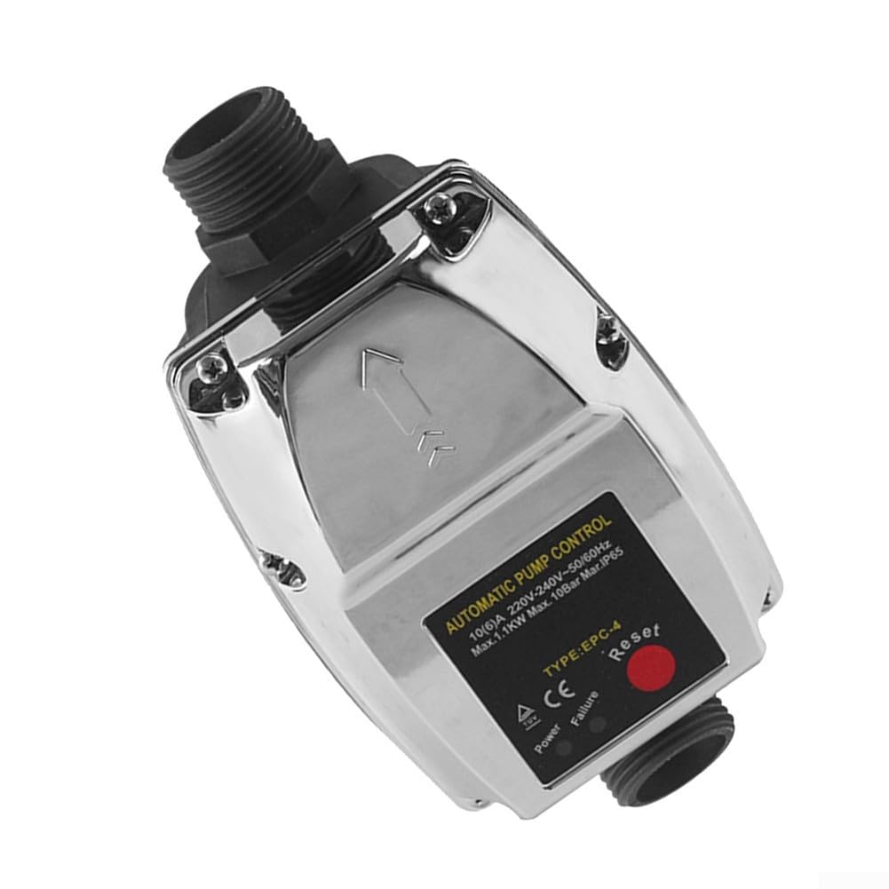 Pressostato digitale regolabile EPC4 max 10 bar per sistemi di gestione dell'acqua robusti in casa e giardino