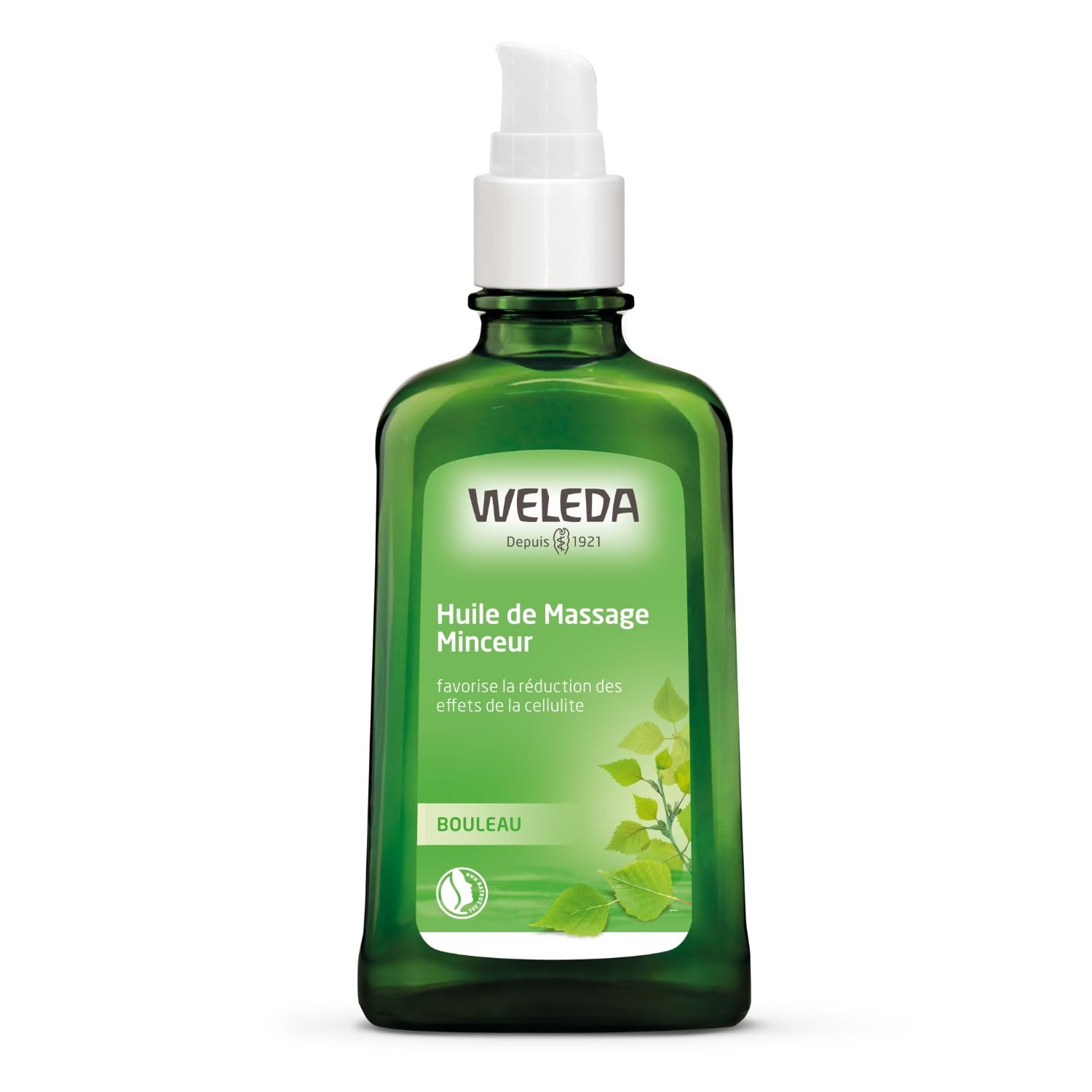WELEDA - Huile de Massage Anti-Cellulite au Bouleau - Favorise la Réduction des effets de cellulite - NATRUE - Vegan - 100ml