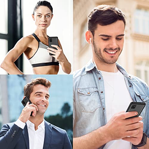 Cbus Heavy-Duty Phone Case With Built-In Screen Protector Cover For Samsung Galaxy A71 5G Uw (Verizon Only) –– Full Body (Black) #TOP6