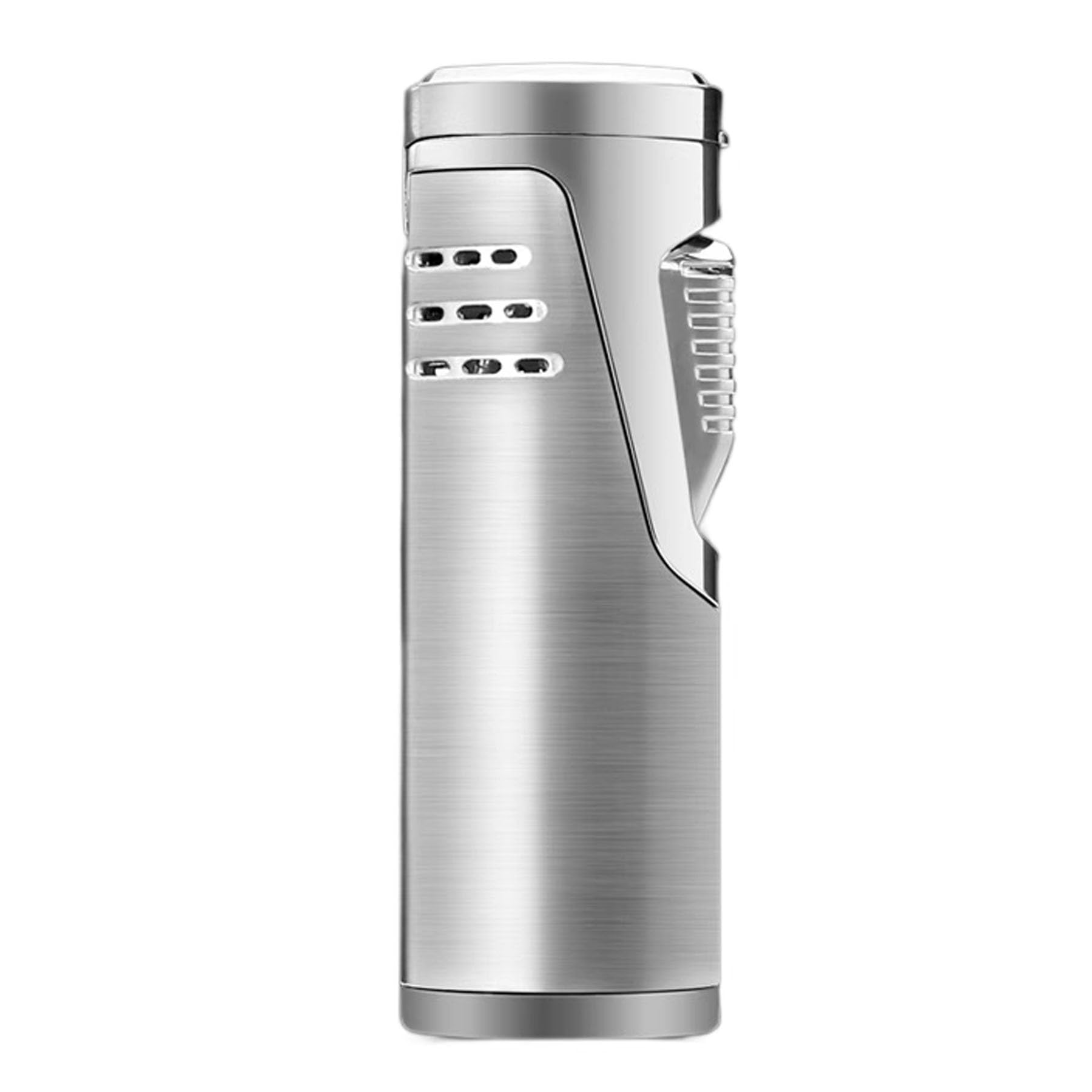 Mechero de butano elegante con perforador, el regalo ideal para hombres