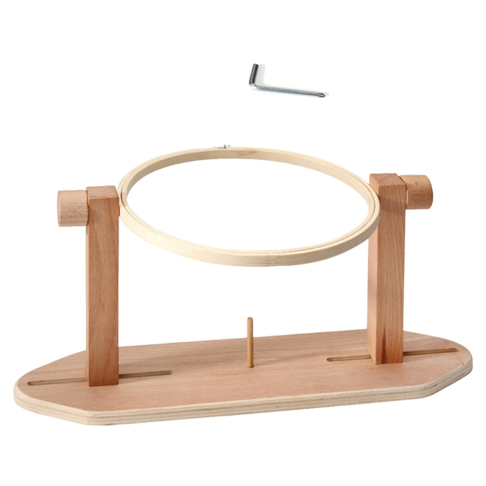 Jazuaiao Wood Craft Frame Holder for Sewing Projects with Smooth Surfaces Handcraft Stitching Frame