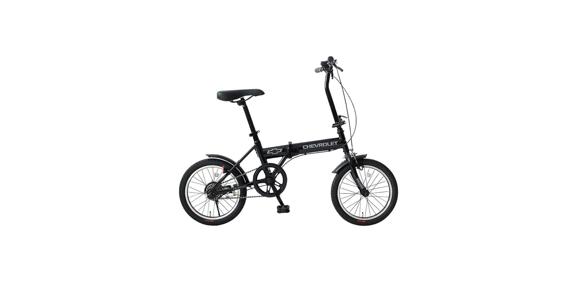 CHEVROLET ミムゴ 16インチ 折り畳み自転車ブラック Amazon | 【 防犯登録付き/即乗りOK 】 折りたたみ自転車 MG