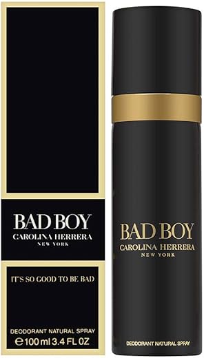 Carolina Herrera Bad Boy Deodorant Spray for Men 100ml