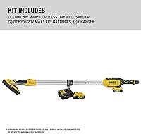 Vista 2 de DEWALT 20V MAX Cordless Drywall Sander, Tool Only (DCE800B)