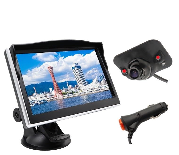 Amazon.co.jp: TK-SERVICE カメラ モニターセット 5インチ モニター