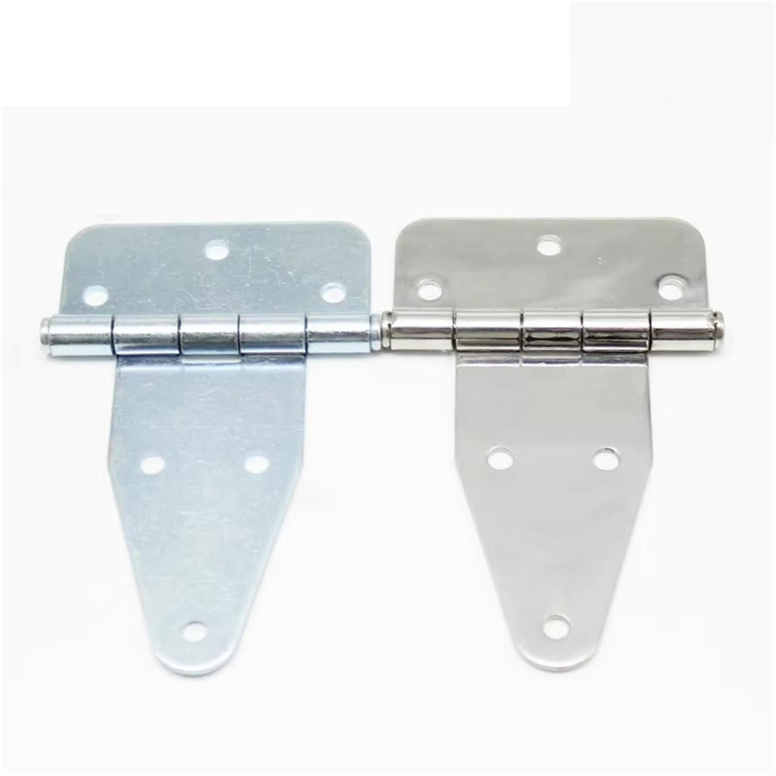 Rwgbsfjq 304 Sus-7Pcs Stainless Steel And Iron Heavy-Duty Thick Hinge Flat Folding Industrial Machinery Cabinet Door(304 Sus-7Pcs)
