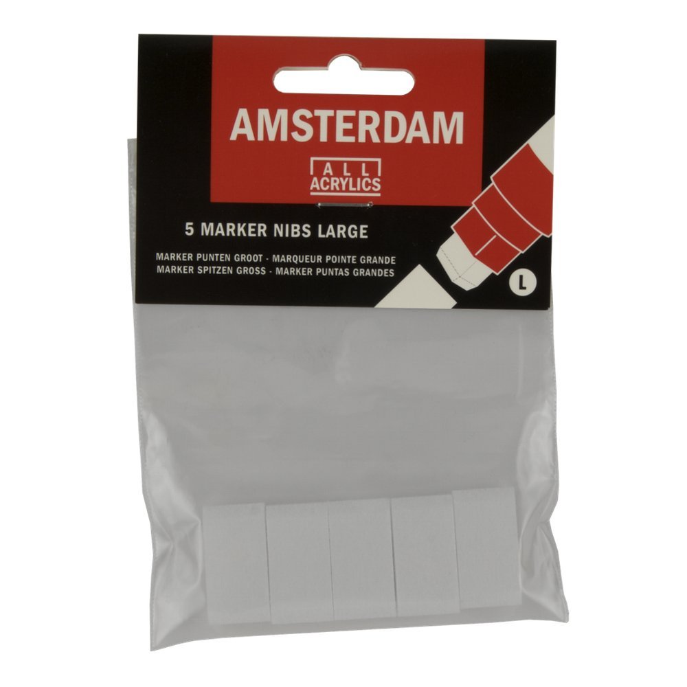 Royal Talens Amsterdam Paint Marker, 15mm Nibs, Pack of 5 (91841715)