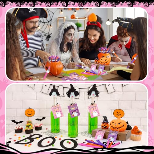 Set de 54 bolígrafos de gel Halloween colores surtidos Eaasty miniatura 4