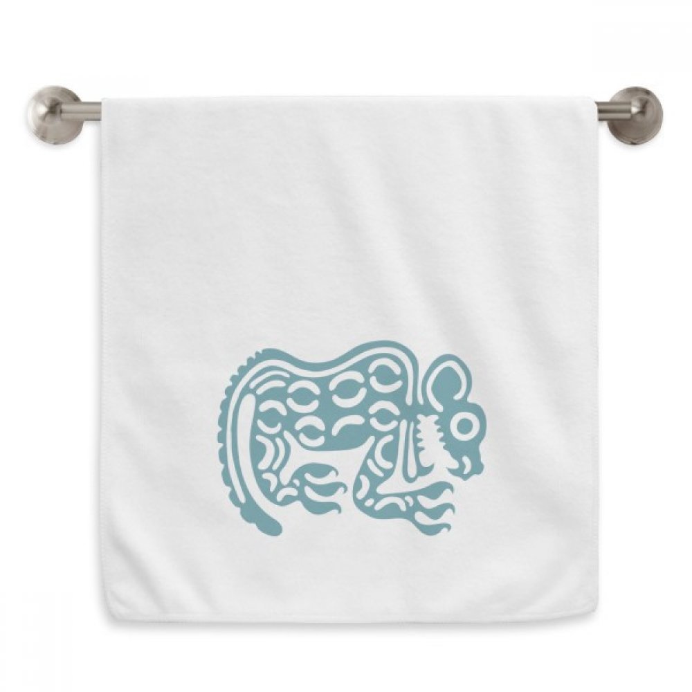 Serviettes Mexique Civilisation Ancienne Idéales pour le Soin du Visage