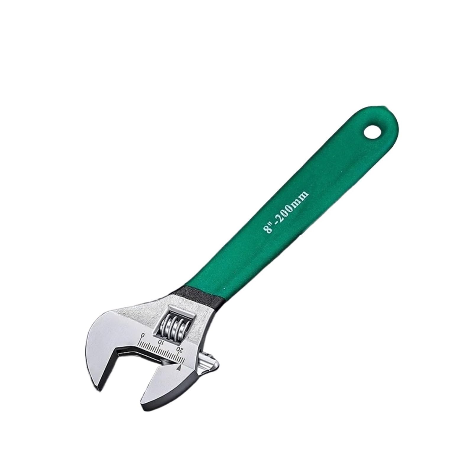 Jzqkxmvnclh 8Inch Adjustable Wrench,Sturdy,Anti Slip Grip Spanner For Plumbing Automotive