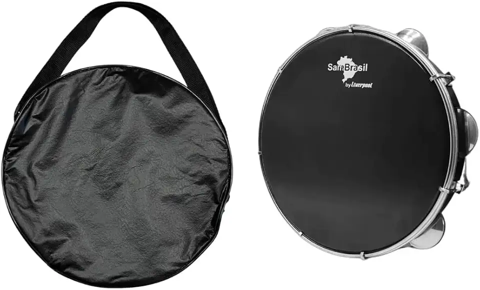 Pandeiro Premium Sambrasil 10 polegadas com bag