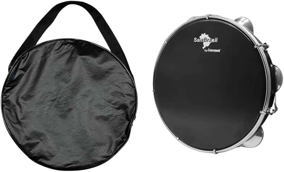 Pandeiro Premium Sambrasil 10 polegadas com bag