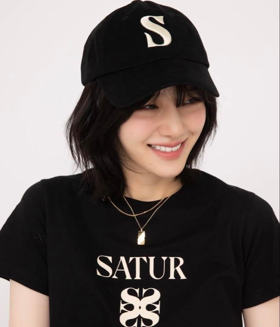 SATUR セター キャップ 帽子 韓国 ブラック 韓国人 キャップ メンズ