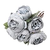 cici store Artificial Silk Fake Peony 7 Heads Flowers - Wedding Party Home Decoration Photography...