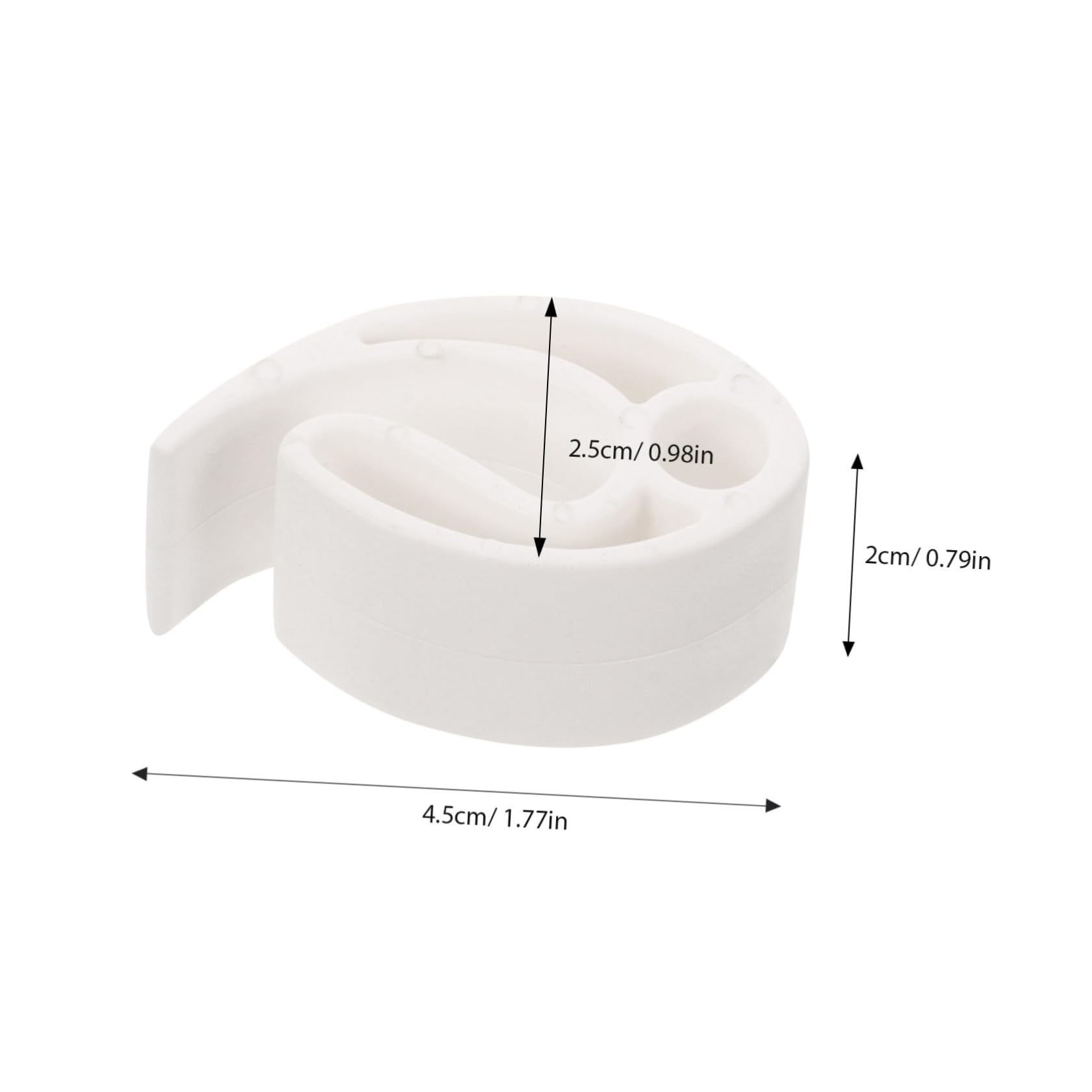 HANABASS Disc Clamp Wear-Resistant Material Sturdy Structure Easy to Use Crossbody Strap Holder