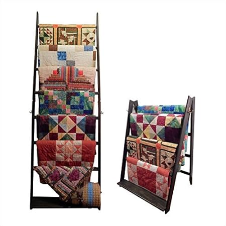 Amazon.com: The LadderRack 2-in-1 Quilt Display Rack (5 Rung/24