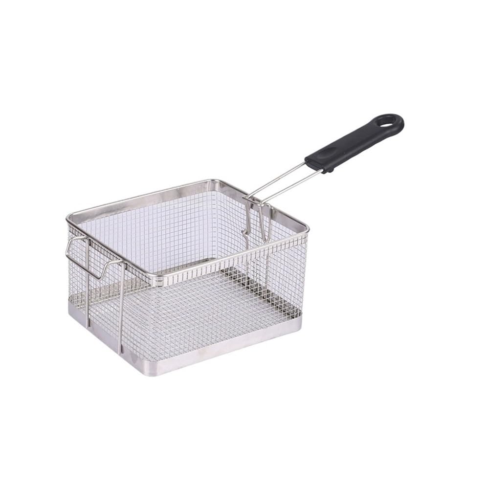 Frittierkörbe Frittierkorb-Netzsieb for Abtropfen von Nudeln und Öl