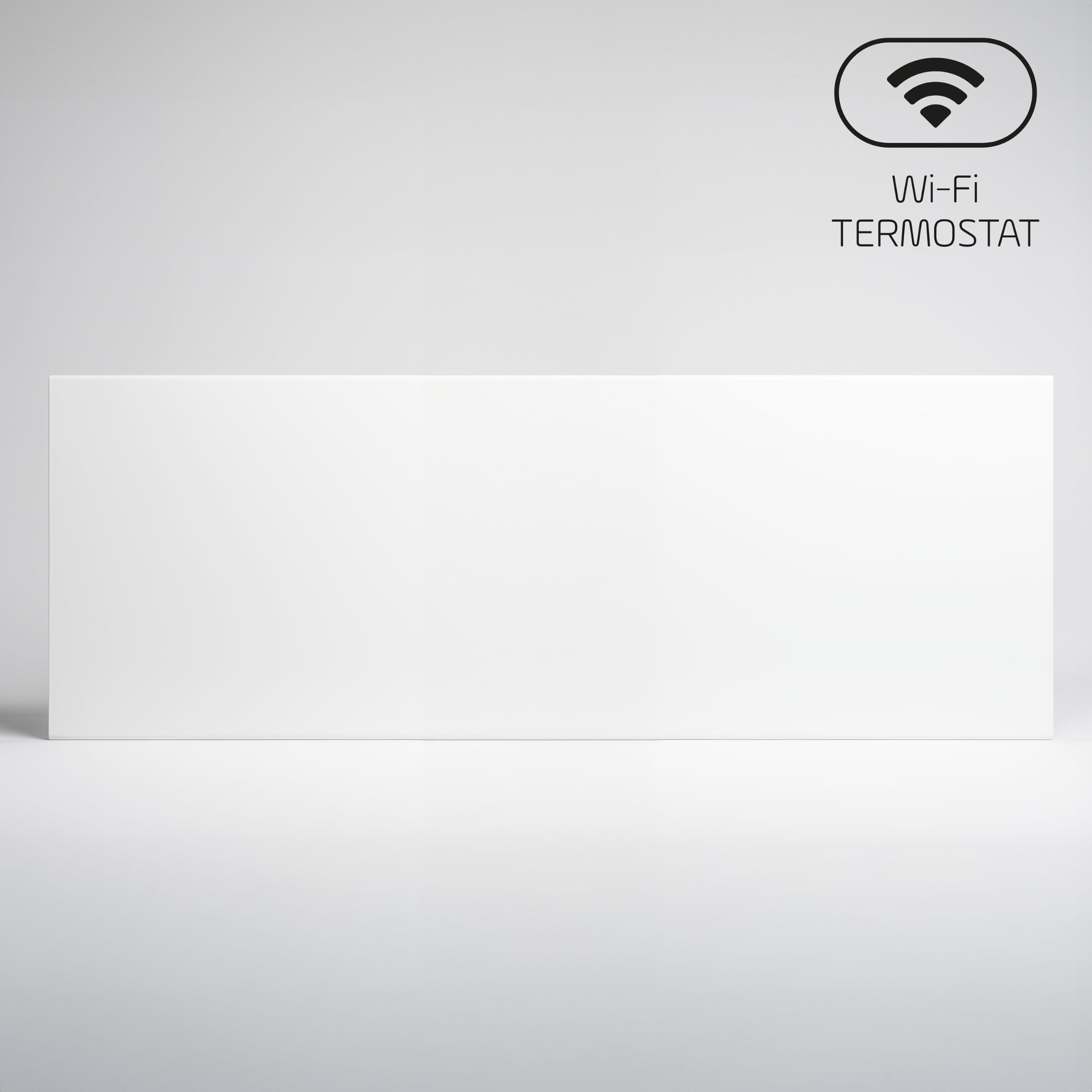 Adax Neo Compact – inteligentny grzejnik elektryczny Wifi – 2400 W, biały, ogrzewanie elektryczne do montażu na ścianie, konwektor ścienny, 420 mm, sterowanie smartfonem, termostat z wyświetlaczem LCD
