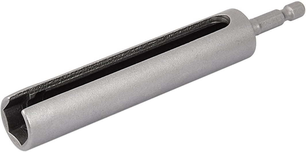 uxcell 135mm Long 14mm Hex Nut Socket Slotted Extension