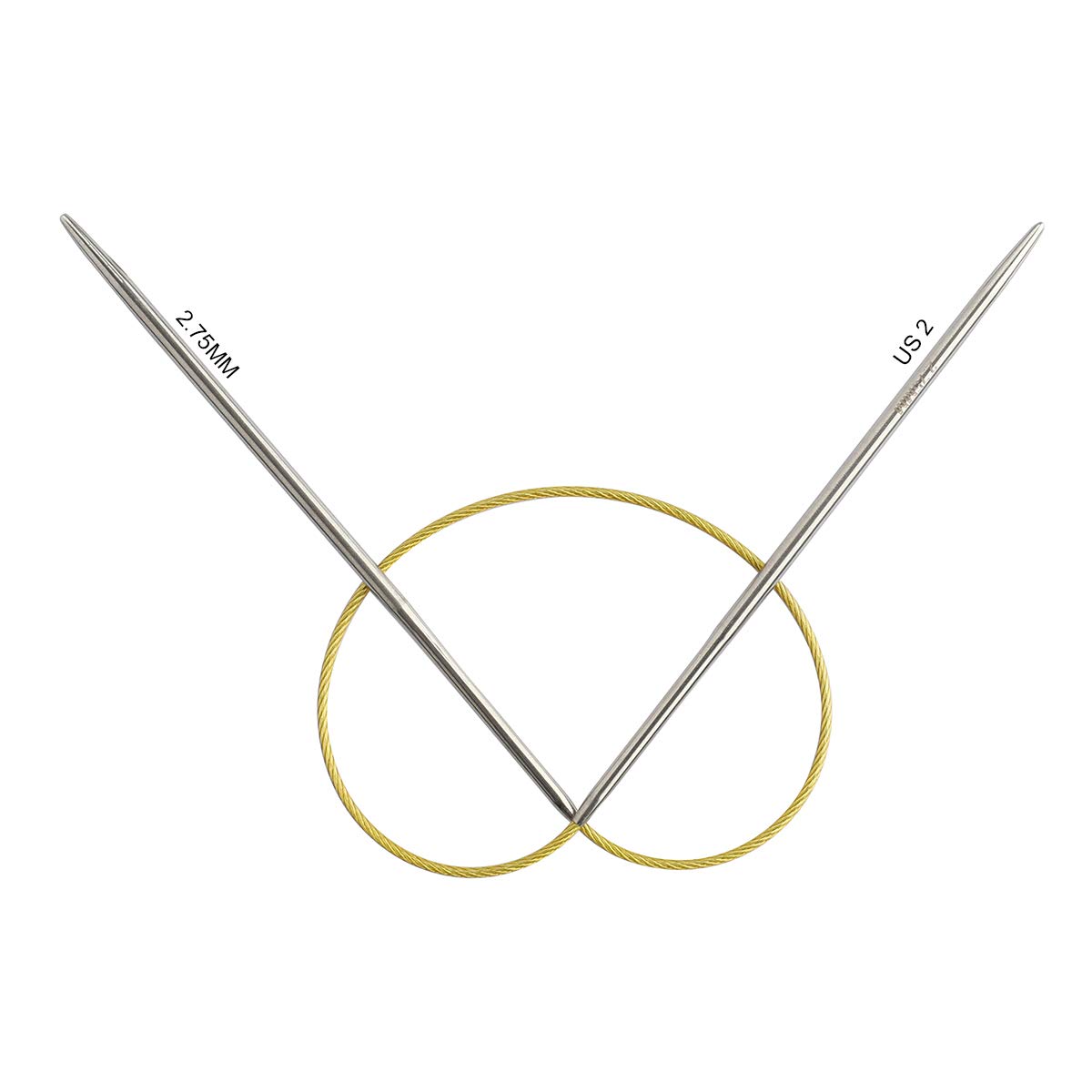 KOKNIT Single Circular Knitting Needle 16 Inch Stainless Knitting Nee | amzdealz